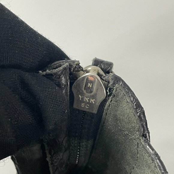 Giusuppe Zanotti Black python Gladiator Strappy Heels Sandals, Size 38.5 - Picture 11 of 13